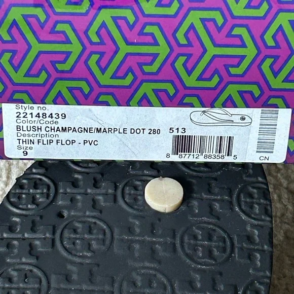 Tory Burch Black and White Polka Dot Sandals - Picture 12 of 12